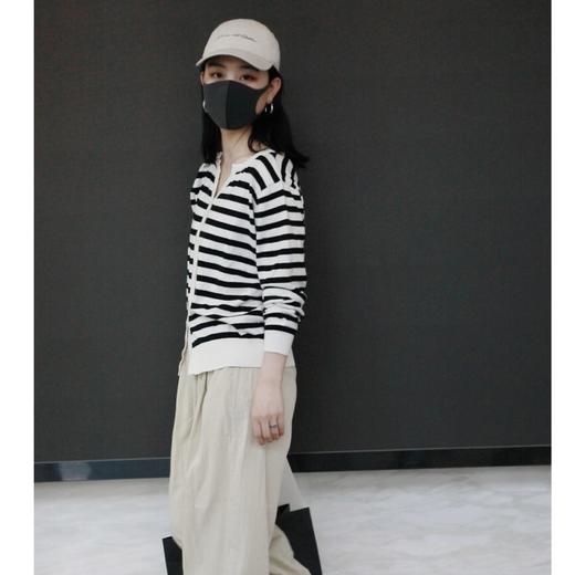 咕噜日记亲子款条纹针织开衫PQMY2307 商品图0