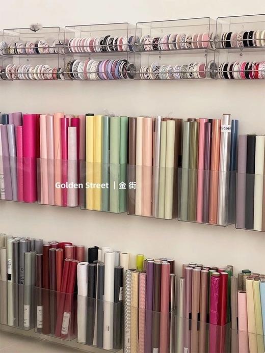 【花店陈列】卷筒包装纸收纳桶（配螺丝） 商品图1