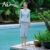 AD秋季小香风套装女名媛气质大码高端上衣半身裙韩版两件套职业装 商品缩略图2
