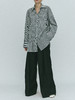 Viktoria Chan｜AW23013 Elisa oversized shirt [ 蓝 / 米 / 白 ] 商品缩略图3
