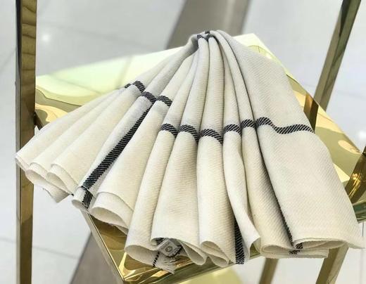 优品堂【思维空间】100%精纺羊毛长巾 商品图1