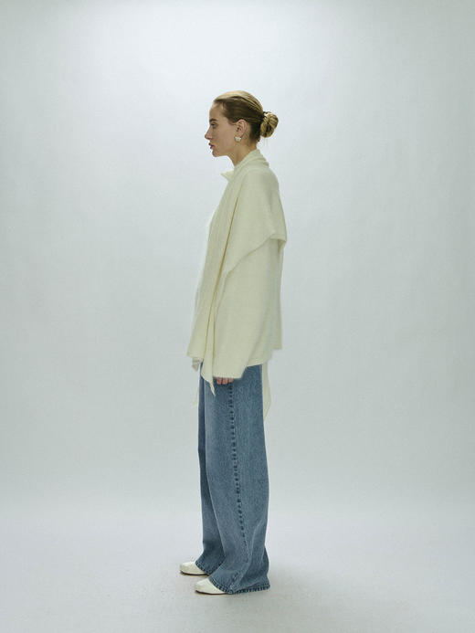 Viktoria Chan｜AW23027 Felda wide jeans [ 蓝 ] 商品图5