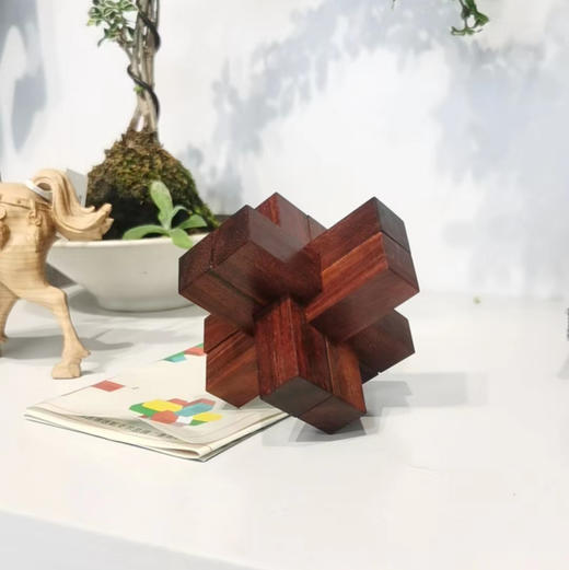 6根鲁班锁° 缅甸花梨 商品图0