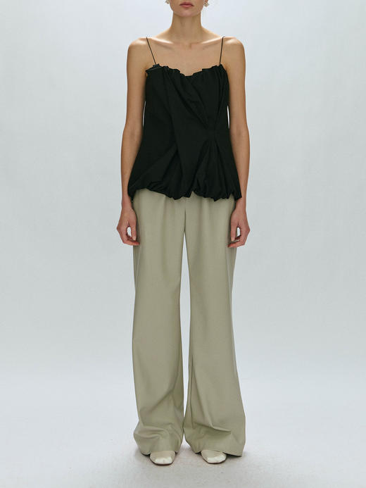 Viktoria Chan｜AW23048 Amalia wrinkled top [ 红 / 白 / 黑 ] 商品图12