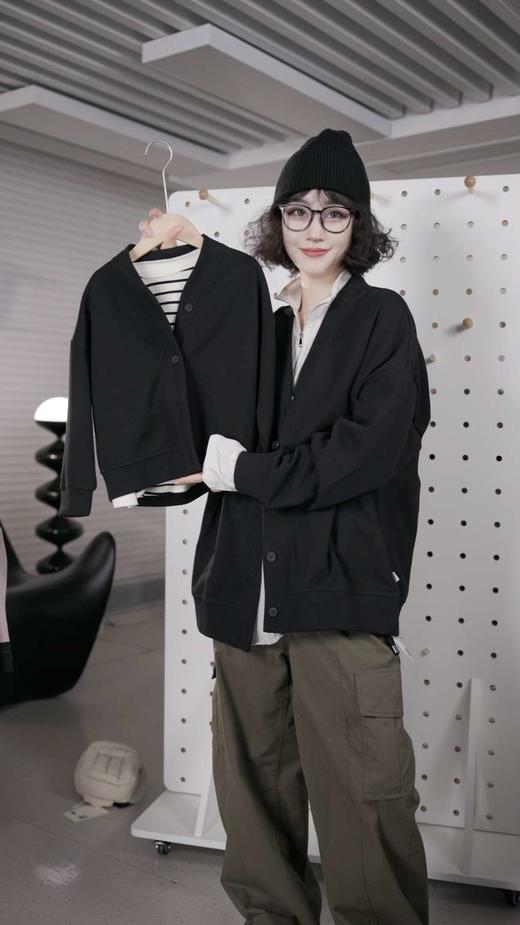 【亲子菠萝纹】亲子款珠地棉卫衣开衫外套PCWT2332 商品图4