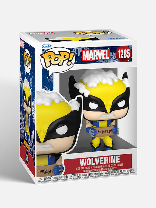 Funko POP Marvel Holiday Wolverine美漫漫威英雄假日金刚狼与标识手办 72191 商品图4