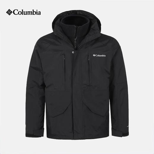 哥伦比亚男式抓绒内胆三合一外套WE1725 商品图0