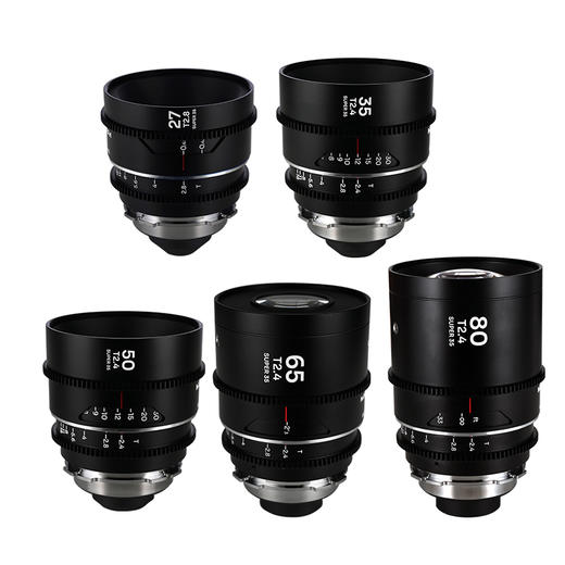 LAOWA老蛙 Nanomorph系列 S35画幅  1.5X变形宽荧幕镜头五件套套装（27mmT2.8/35mmT2.4/50mmT2.4/65mmT2.4/80mmT2.4)） 商品图10
