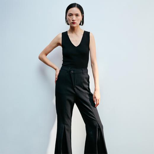 LIYIHAN 背部链条毛织背心 Y233B08190 商品图0