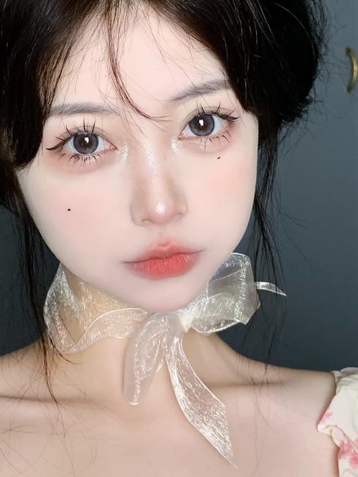 sunnygirl （sunny girl）月抛  Y04灰 直径14.5mm着色13.5mm 商品图0