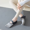 瑜伽袜专业防滑五指袜短筒普拉提袜子女跳舞健身运动绑带分趾袜棉 商品缩略图2