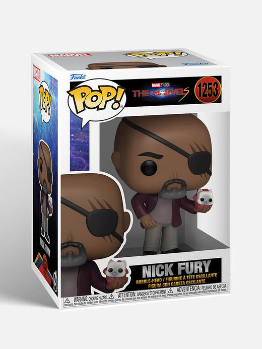 Funko POP The Marvs美漫 惊奇队长2尼克弗瑞手办 67640 商品图4
