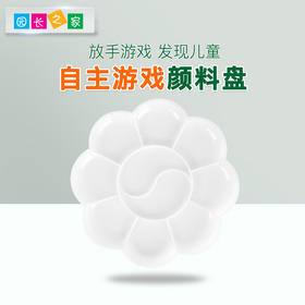 自主游戏—儿童绘画颜料调色盘颜料盘