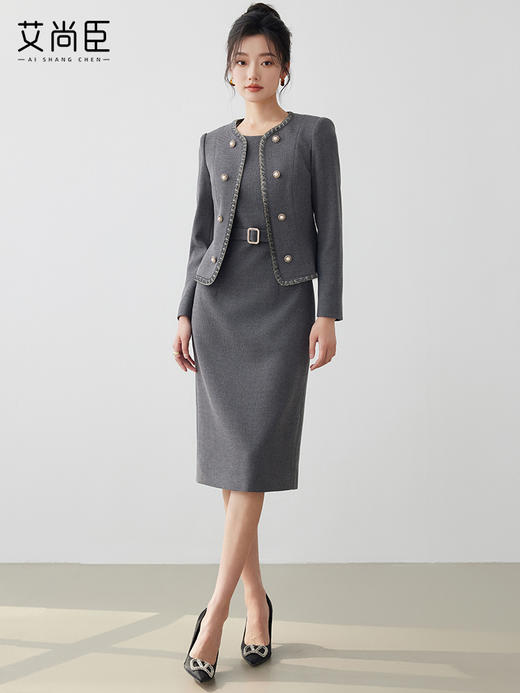 小香风外套女气质通勤套装女高端小个子女士气质名媛百搭短款上衣 商品图1