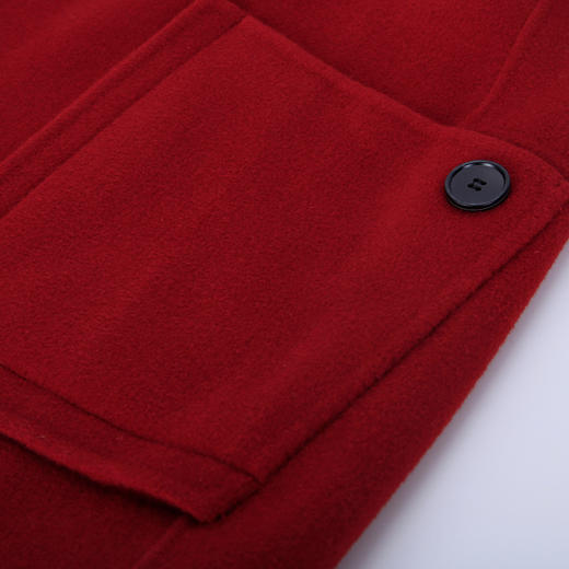 NH919斯尔丽23冬季新款西装领法式名媛风宽松毛呢大衣 商品图5