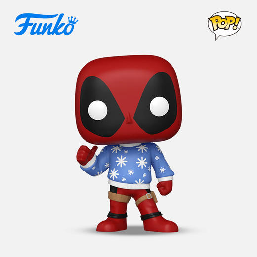 Funko POP Marvel Holiday Deadpool美漫漫威英雄假日死侍手办 72187 商品图0