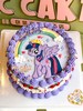紫色小马宝莉手绘蛋糕 商品缩略图1
