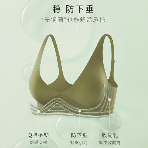 素肌良品果冻条软支撑舒适内衣- AMX074固定杯+MX181固定杯【该商品不支持用券】 商品图2