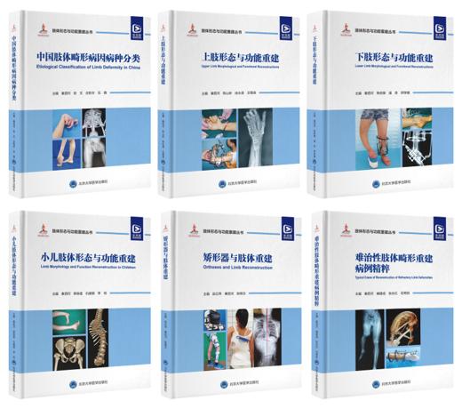 全6册 小儿肢体难治性肢体畸形重建病例精粹上肢下肢矫形器与肢体重建中国肢体畸形病因病种分类 肢体形态与功能重建丛书 附视频 商品图2