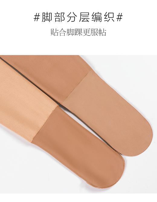 23秋冬女新品210克西瓜裆磨毛高腰密织耐穿磨毛保暖打底裤 商品图7