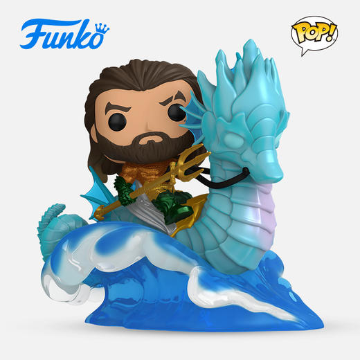 Funko POP! 海王限定套装（湄拉+海王与风暴坐骑系列+奥姆）手办 商品图2