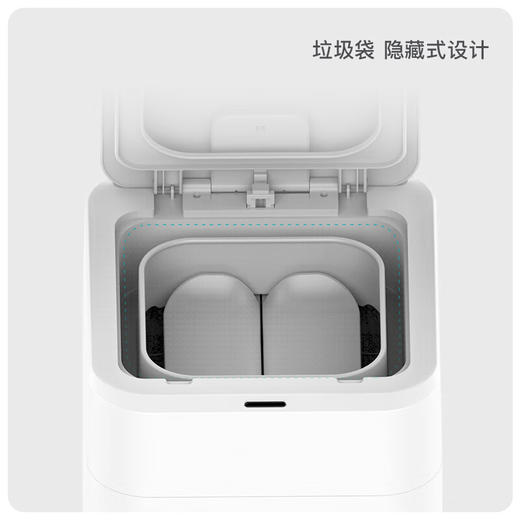 【清仓特惠3折】优百纳Upella 自动打包换袋系列垃圾桶垃圾袋替换装 8卷/袋 商品图4