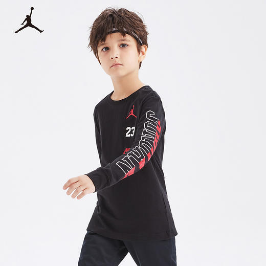 JORDAN 春 大童 小童 婴童 长袖T恤 JDB-LS-B254 商品图2