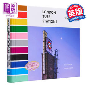 【中商原版】London Tube Stations 进口艺术 伦敦地铁站 1924-1961