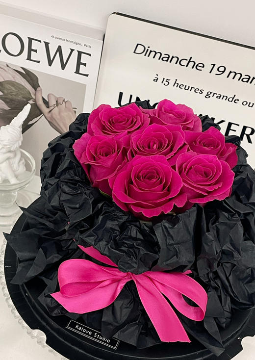 费洛伊德鲜花周年纪念日生日蛋糕 商品图1