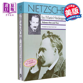 【中商原版】尼采 卷1和卷2 马丁 海德格尔 Nietzsche Volumes 1&2 英文原版 Martin Heidegger 形而上学 哲学