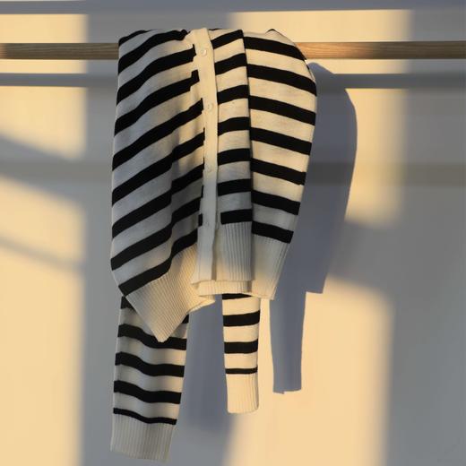 咕噜日记亲子款条纹针织开衫PQMY2307 商品图4