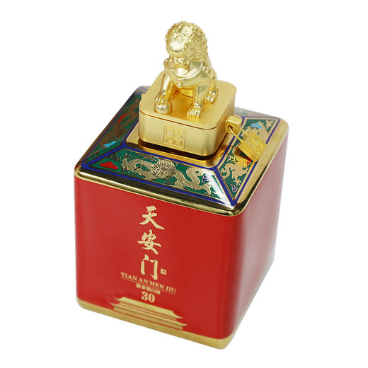 北京华都酒 天安门中国礼30 狮子头 500ml 53度酱香型白酒 商品图3