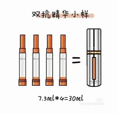 珀莱雅双抗精华7.5ml*4 商品图1