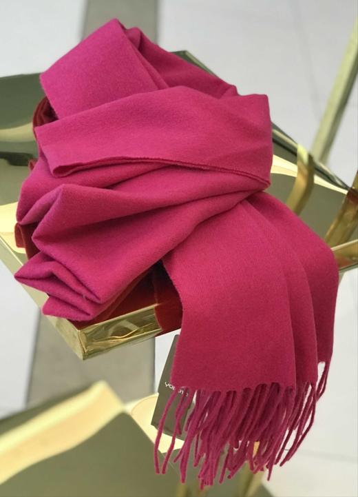 优品堂【秋色宜人】羊毛披肩围巾两用 商品图5