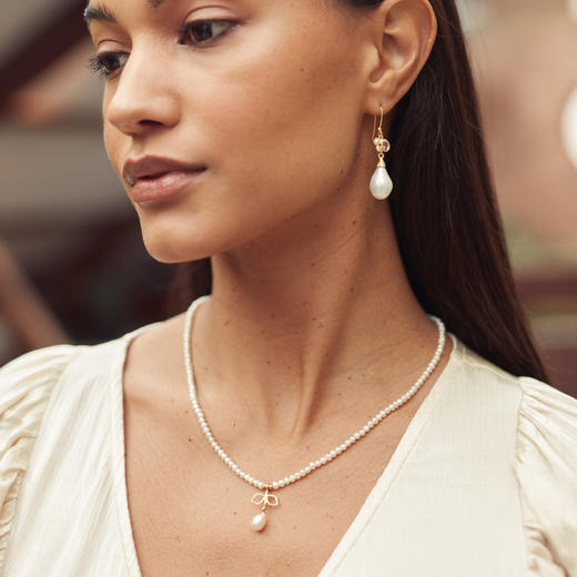 订购10周到｜Carousel Jewels-Petal pearl-珍珠 项链［英国设计师］ 商品图2