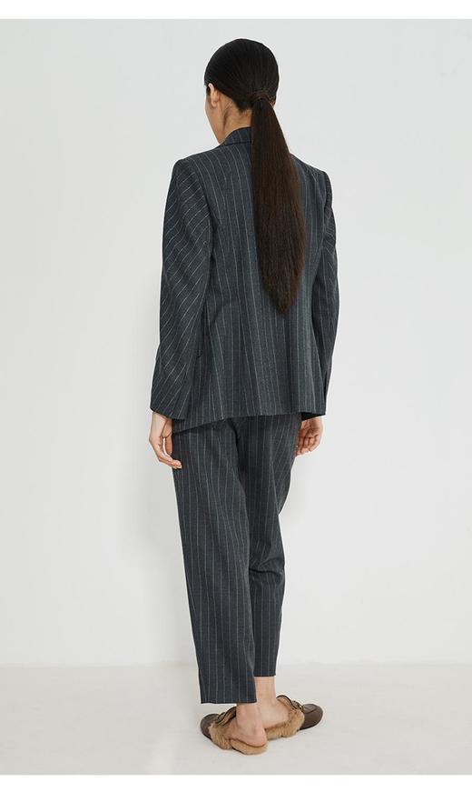 2楼名邦经典精纺羊毛宽条纹西装 商品图1