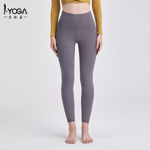 IYOGA秋冬裸感亲肤双面磨毛九分裤K9-081 商品图5