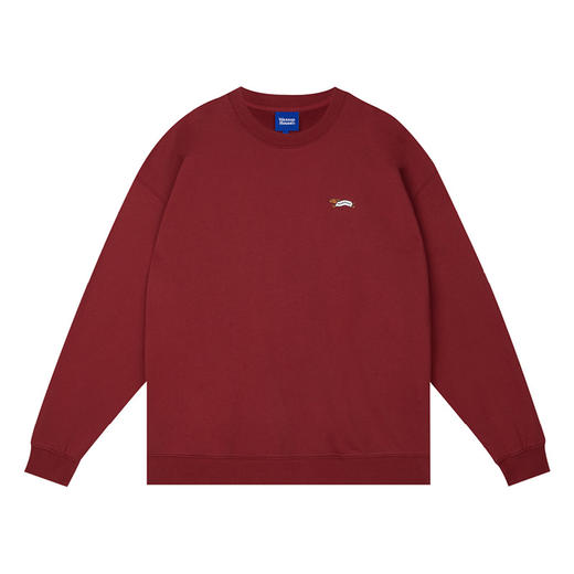 WassupHouse 腊肠狗奔跑印花圆领卫衣 商品图6