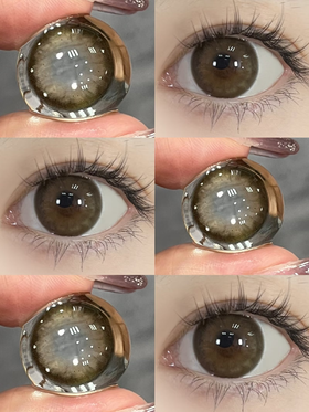 Monica mor 车厘子 棕/甜栗子 巧  14.5mm 年抛 温柔自然挂的