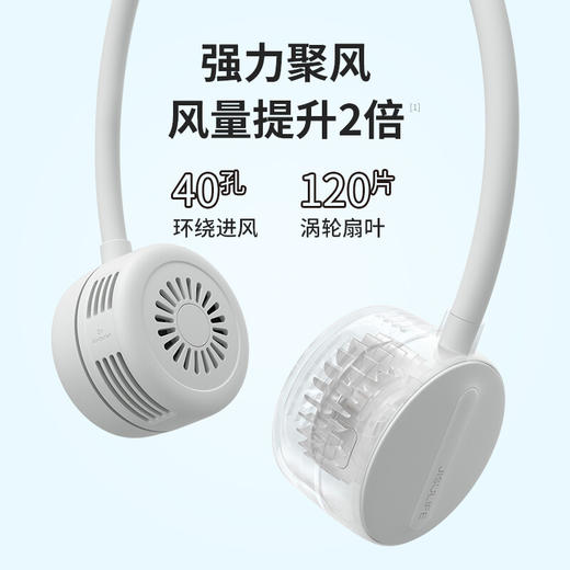 【小家电】几素挂脖风扇FA25（1800mAh） HF 商品图2