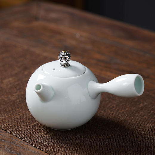 青瓷侧把壶十头套组 商品图3