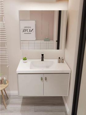 欧艺橡木浴室柜 829-100 三包装配48陶瓷盆