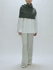 Viktoria Chan｜AW23013 Elisa oversized shirt [ 蓝 / 米 / 白 ] 商品缩略图6