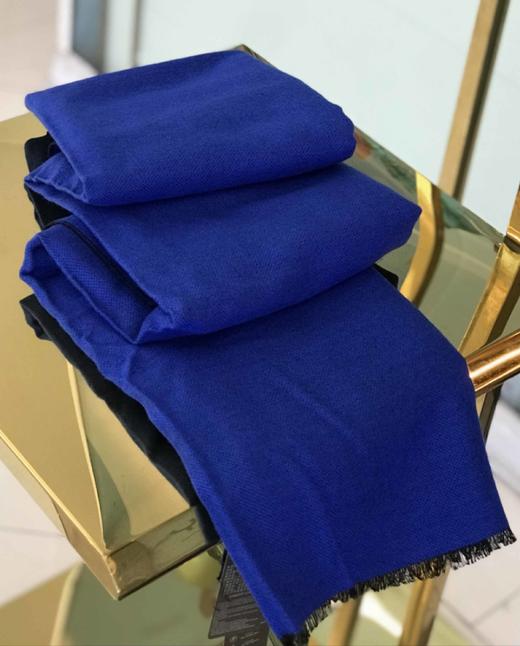 优品堂【匆匆年华】莫代尔毛围巾披肩两用 商品图4