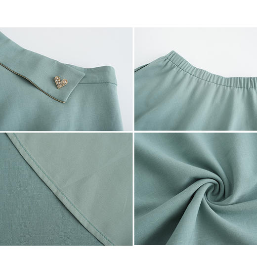 EIIR司歌伞裙通勤净色百搭半裙EC881410 商品图1