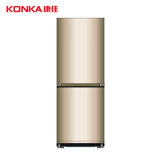 康佳BCD-158D2GXU 158升小冰箱小型家用出租房宿舍双开门两门双门二门 商品图0
