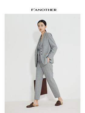 2楼名邦咖啡/浅灰经典精纺羊毛西装外套2色