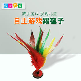 自主游戏—踢毽子鸡毛毽子
