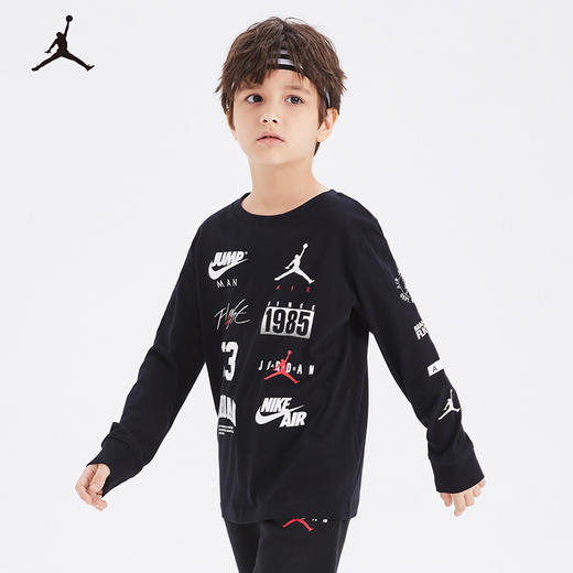 JORDAN 秋 大童小童婴童 长袖T恤 JDB-LS-B834 商品图6
