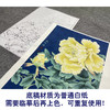 【大彩图】李晓明工笔画白描底稿小品《金幌》牡丹临摹勾线花鸟线稿K034 商品缩略图3